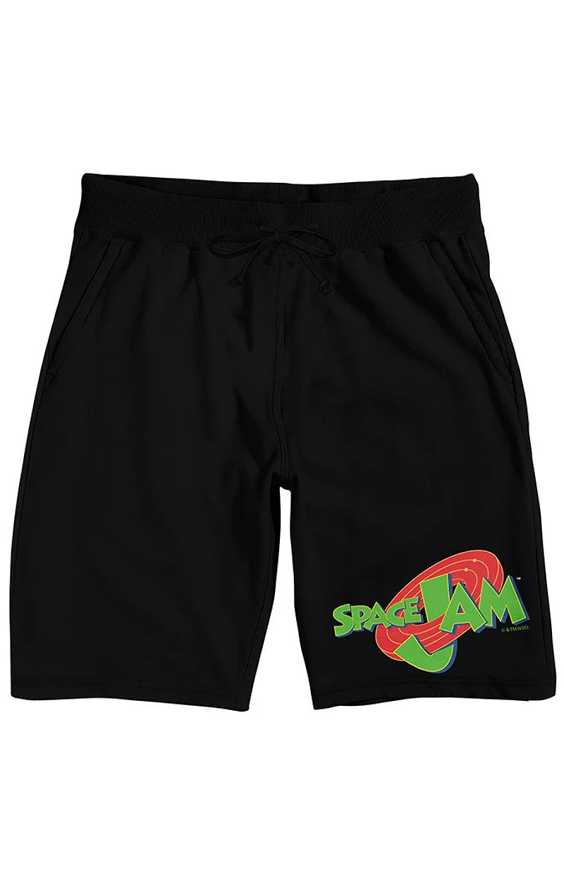 Space Jam Logo Title Sweat Shorts