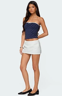 Edikted Built Bra Polka Dot Top