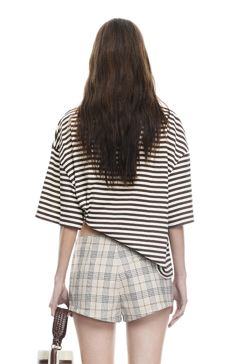 LIONESS Bloom Striped Short Sleeve T-Shirt