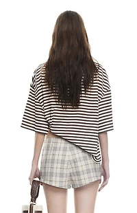 LIONESS Bloom Striped Short Sleeve T-Shirt
