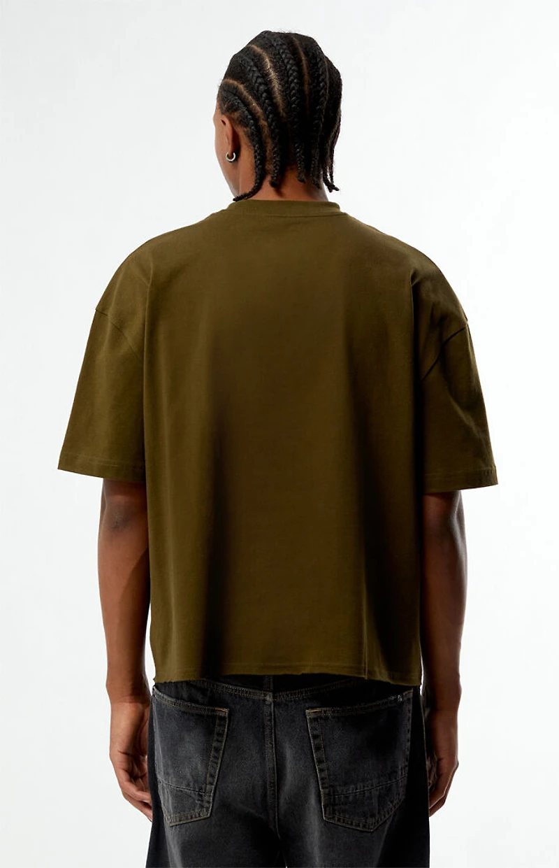 Pacsun Nocturne Essence Cropped Boxy T-Shirt