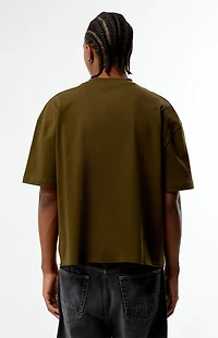 Pacsun Nocturne Essence Cropped Boxy T-Shirt