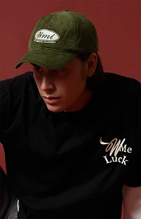 WISH ME LUCK Driver Corduroy Snapback Hat