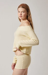 PAC 1980 Active Aspen Waffle Knit Quinn Micro Shorts