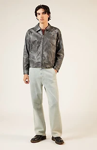 Pacsun Faux Leather Oversized Jacket