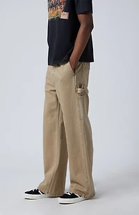 Pacsun Blake Extreme Baggy Jeans Carpenter Tan