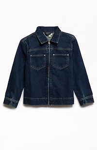 Pacsun Kids Casyon Rinse Wash Jean Jacket