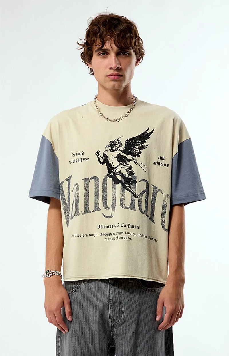 Pacsun Vanguard Blocked Cropped T-Shirt