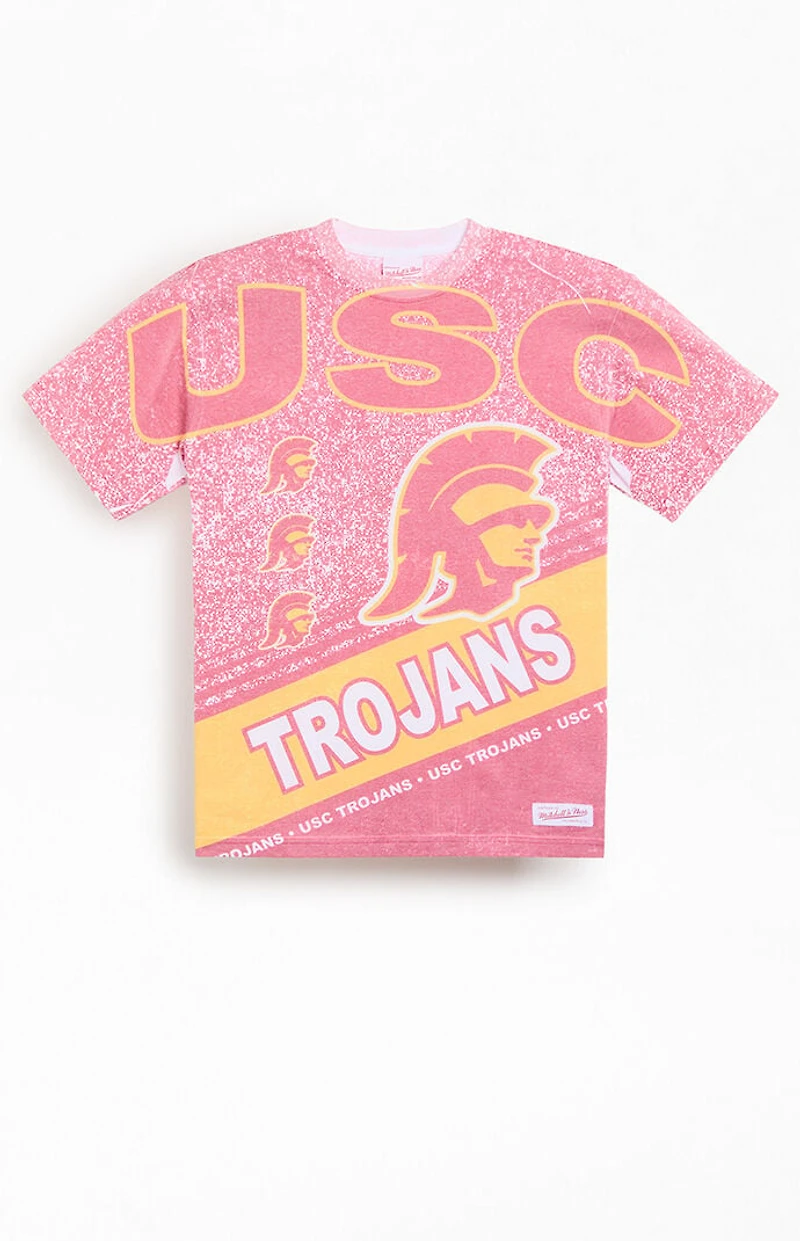 Mitchell & Ness USC Trojans Playmaker T-Shirt