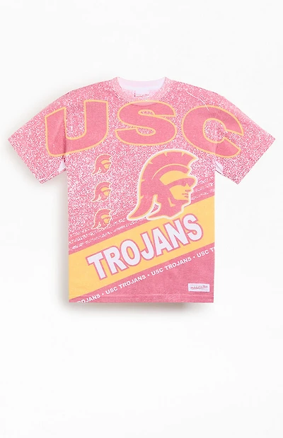 Mitchell & Ness USC Trojans Playmaker T-Shirt