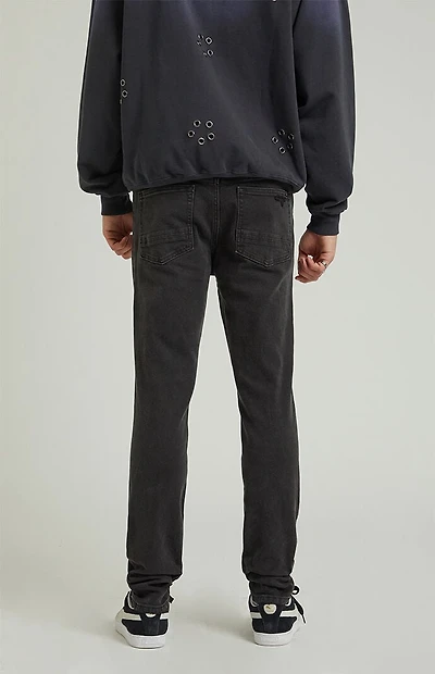 Pacsun Bryce Stacked Skinny Jeans Stretch Ripped Black