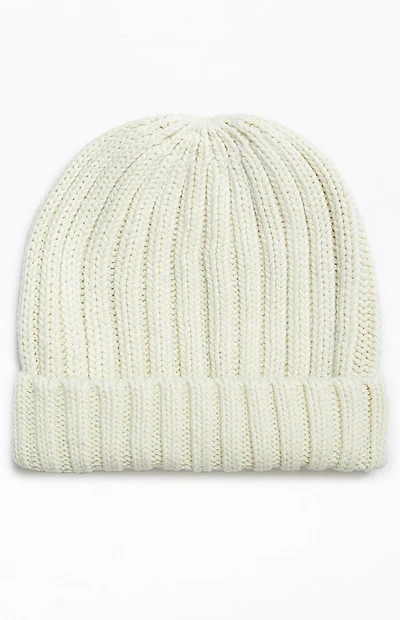 John Galt Cream Beanie