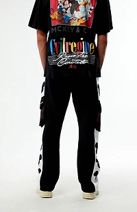 Civil x Mickey Mouse Wide Leg Cargo Sweatpants