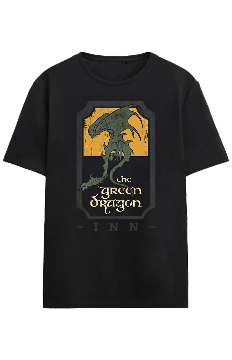 Lord of the Rings Green Drogon Inn T-Shirt