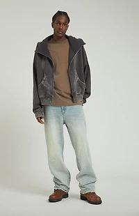 Pacsun Dylan Baggy Jeans Light Blue Tinted