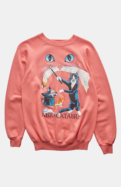 PS VINTAGE 80s Abracatabra  Crew Neck Sweatshirt