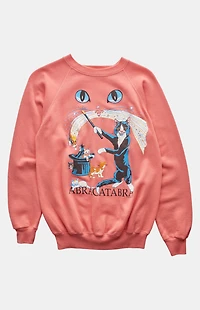 PS VINTAGE 80s Abracatabra  Crew Neck Sweatshirt