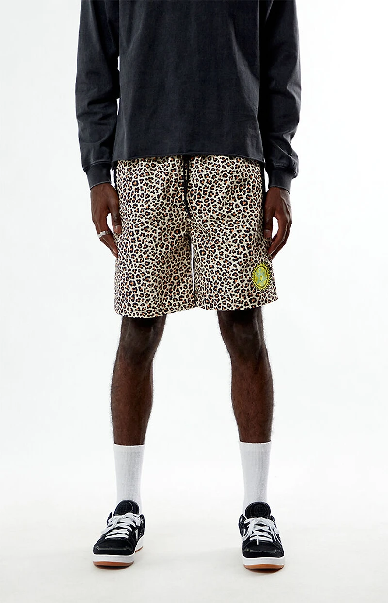 RODMAN BRAND Cheetah 7.5" Swim Trunks