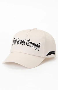 Formula 1 x Pacsun Great Britain Cream Snapback Hat