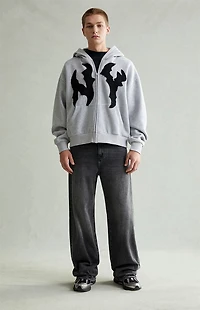 Pacsun Blake Extreme Baggy Jeans Chain Gray