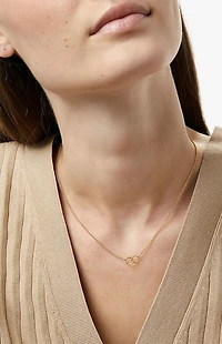 Ana Luisa Sam Interlocking Circles Necklace