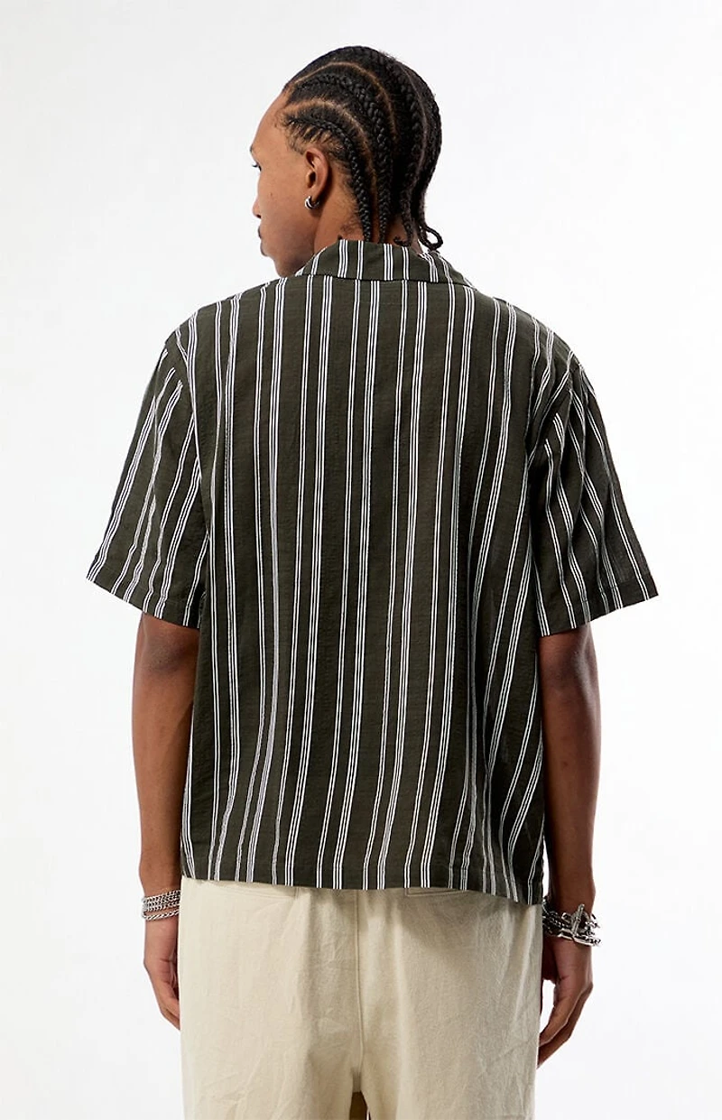 Pacsun Striped Sphere Camp Shirt