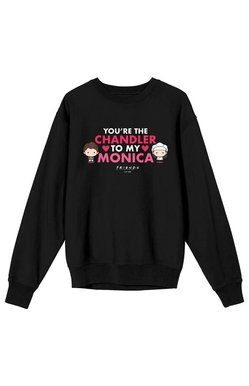 Friends TV Chandler To My Monica Crew Neck Sweatshirt