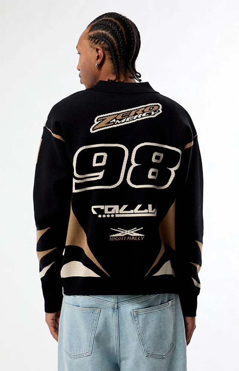 Pacsun Zero Mercy Knit Polo Sweater