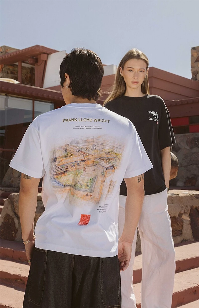 Frank Lloyd Wright Earth Art T-Shirt