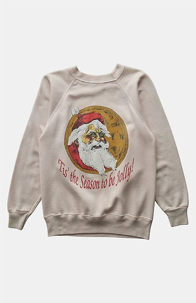 PS VINTAGE '80s Tis the Season to be Jolly! Crew Neck Sweatshirt
