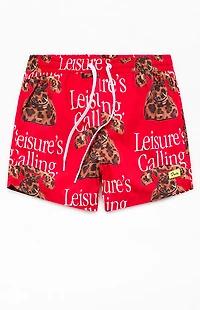 Duvin Design Cat Call 4.5" Swim Trunks