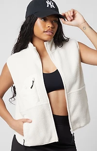 PAC 1980 Active Ski Fleece Back Track Sherpa Vest