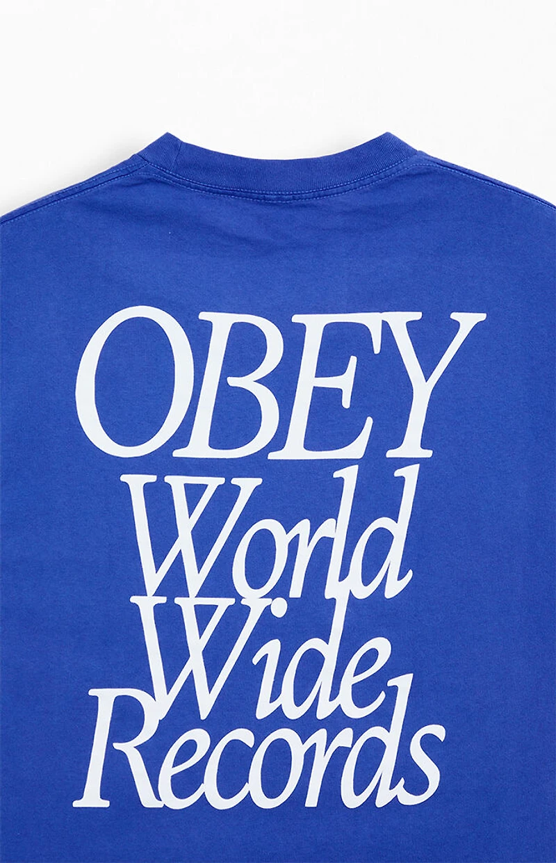Obey Worldwide Records T-Shirt