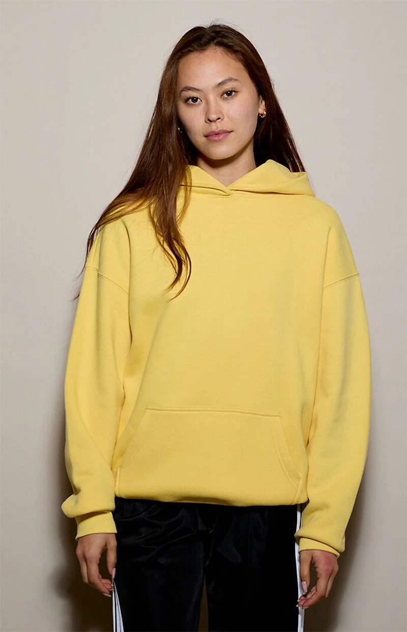 Pacsun Yellow Ultra Soft Fleece Hoodie