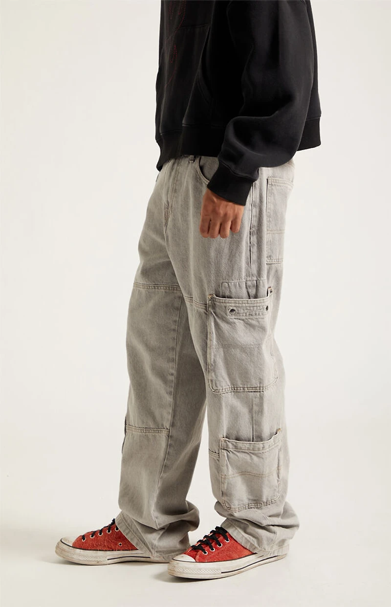 Pacsun Dylan Baggy Jeans Cargo Gray