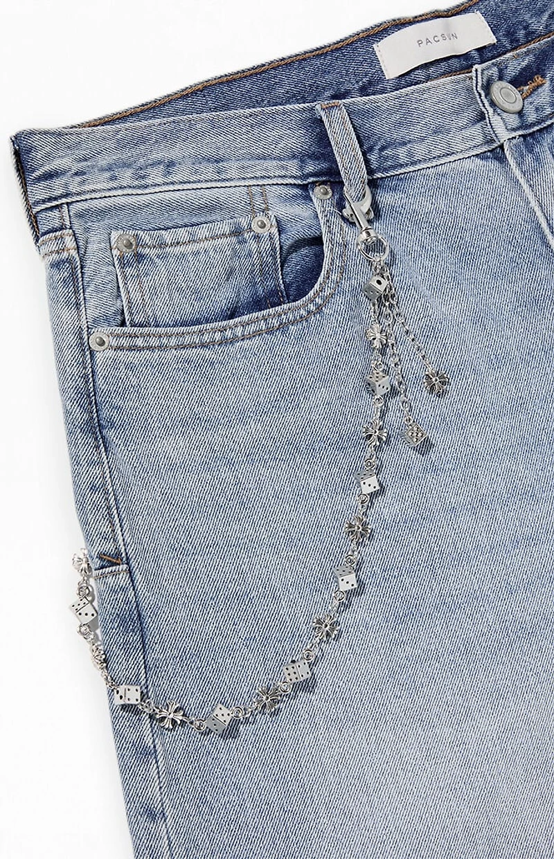 Pacsun Roll The Dice Wallet Chain