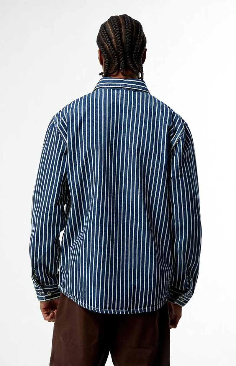 RVCA Dayshift Hickory Overshirt