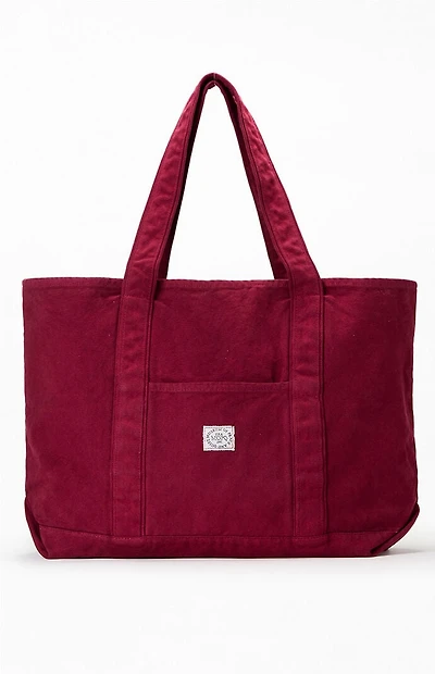MUSEUM OF PEACE & QUIET Utility Canvas Boat Tote Bag