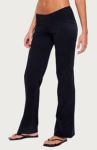 Edikted Anika Scooped Straight Leg Pants
