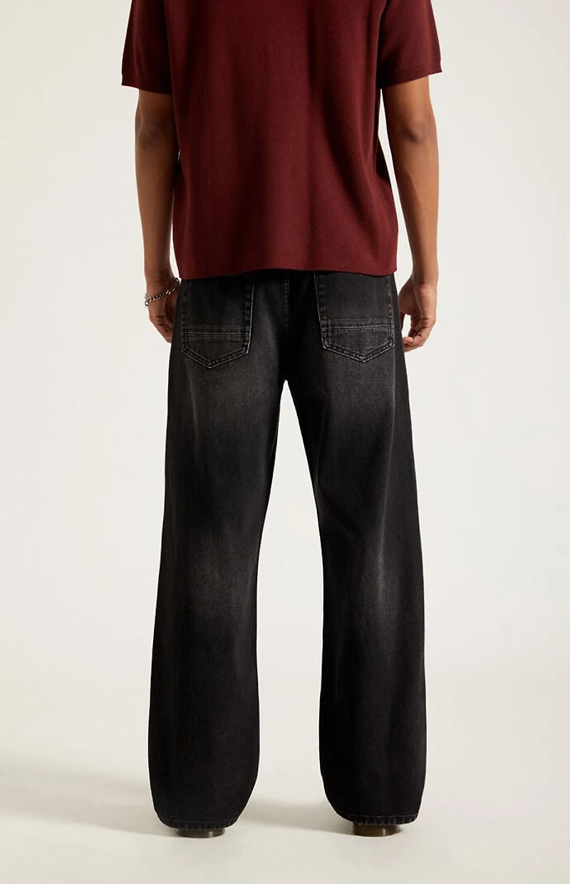 Pacsun Dylan Baggy Jeans Washed Black