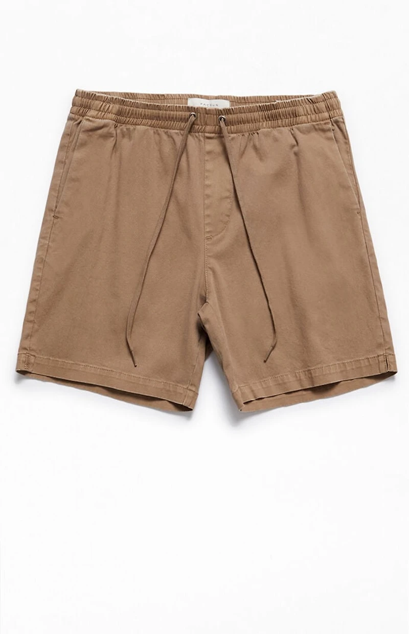 Pacsun Desert Taupe Volley Shorts