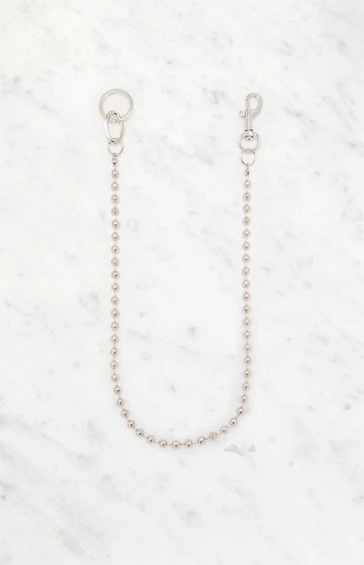 LA Hearts Beaded Ball Wallet Chain