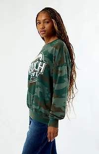 BUSCH LIGHT Camo Crew Neck Sweatshirt