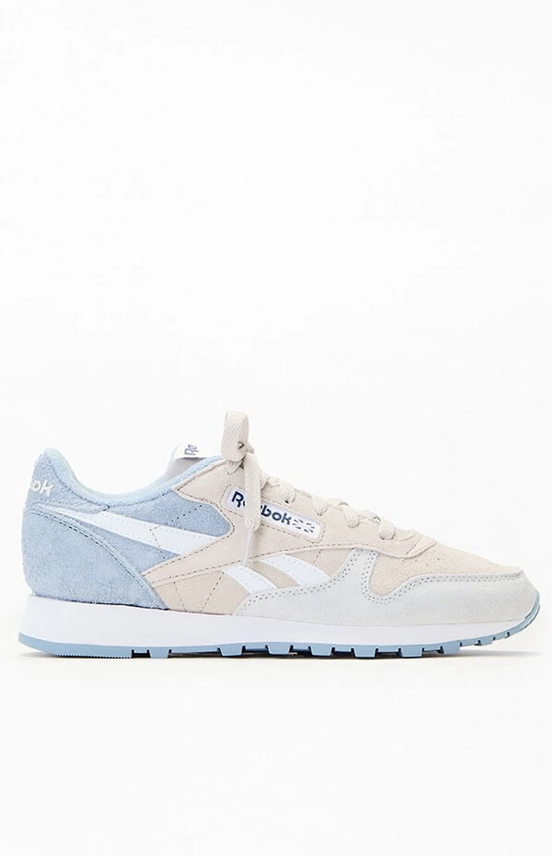 Reebok Women's Blue Classic Suede Sneakers