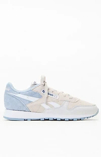 Reebok Women's Blue Classic Suede Sneakers