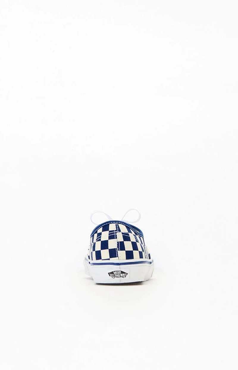 Vans Blue & White Checkerboard Authentic Shoes