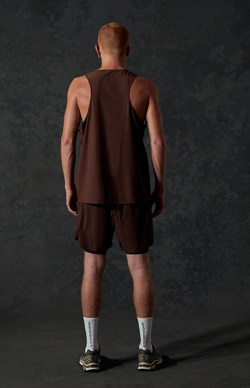 A.R.C. Active Brown Standard 2-In-1 Shorts