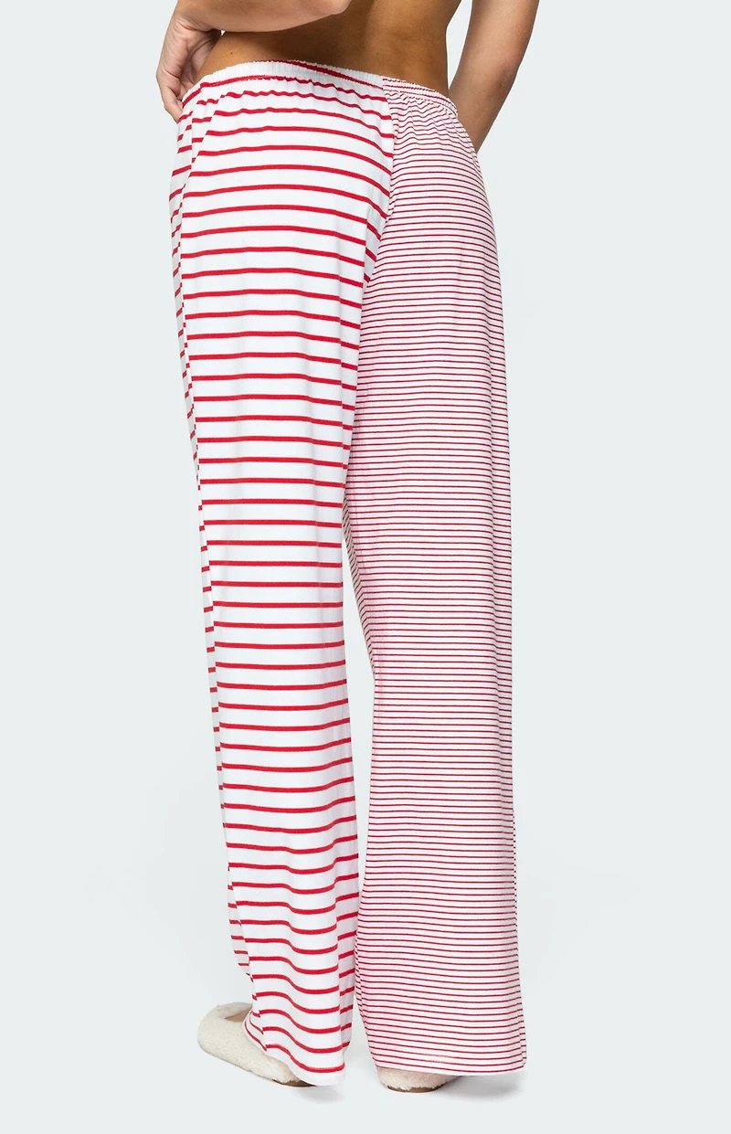 Edikted Laken Mixed Striped Pants