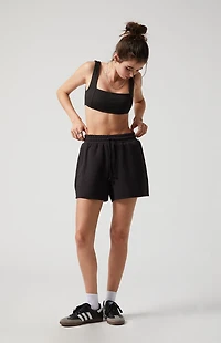 PAC 1980 Active Black Sweat Shorts