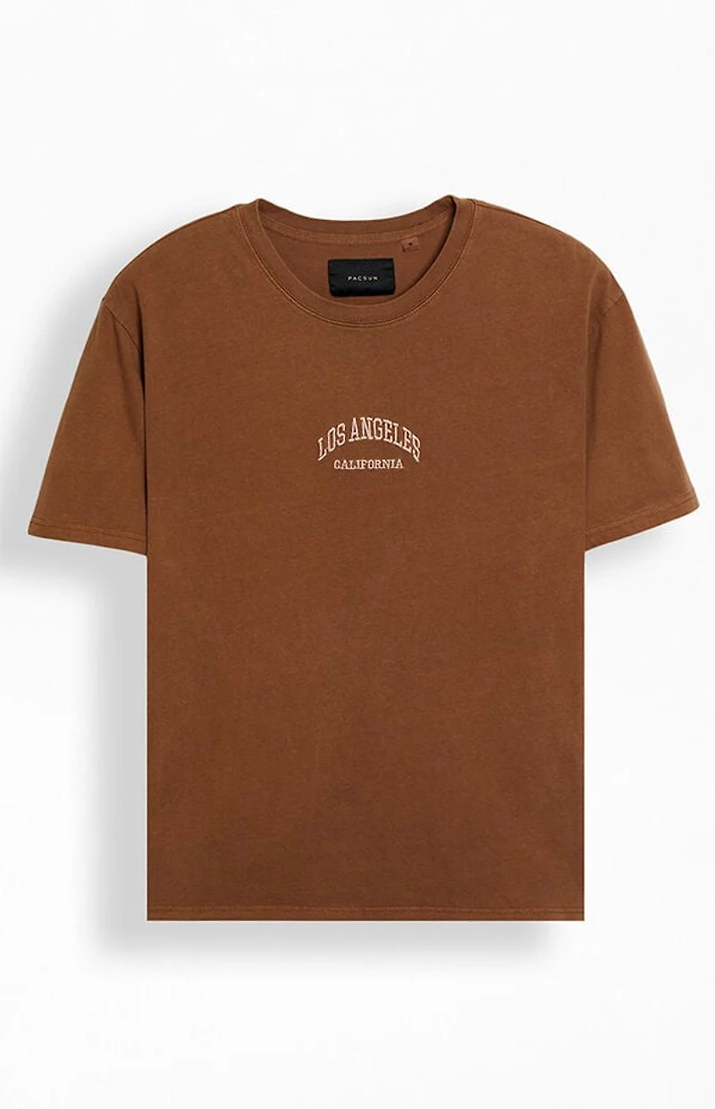 Pacsun Los Angeles Embroidered Vintage Wash T-Shirt